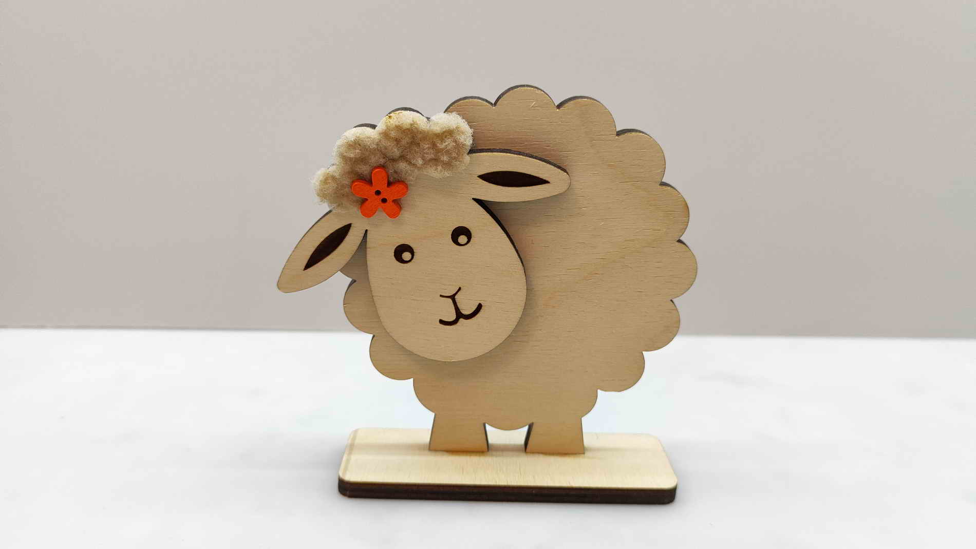 Velikonoční výrobky - ovečka